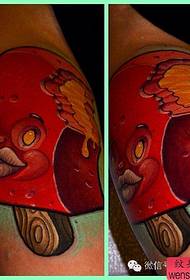 Rangli multfilmli muzqaymoq tatuirovkasining alternativ to'plami