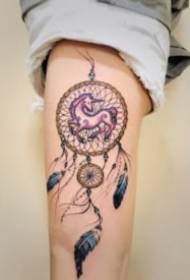 Prekrasni 9 divnih dizajna tetovaža hvatača snova