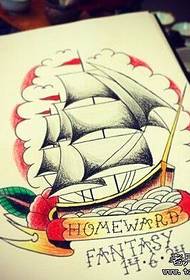 Tattoo show, recommend a sailing manuscript