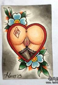 Goditi un manoscritto personalizzato per tatuaggi d'amore