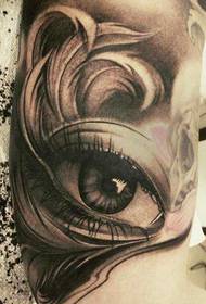 Tattoo show, recommend a beautiful eye tattoo