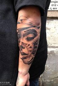 Europese en Amerikaanse klassieke tattoo werkt waardering 15