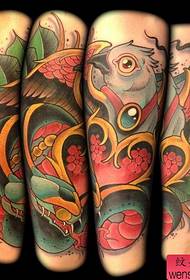 Veterán tetování pro každého školního stylu ptačí tetování vzor