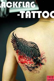egy hátsó szárny tetoválás tetoválás minta