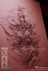Qingxiu 스케치 Yanqing 문신 패턴