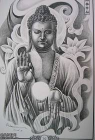 рукопис Буддха тетоважа узорак