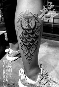 teleta geometrijski element totem tetovaža uzorak