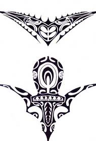 kākau maʻalahi totem maʻalahi