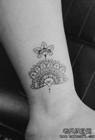 girls legs stylish beautiful vanilla tattoo pattern