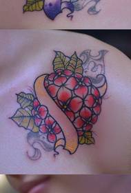του ώμου του μικρού κοριτσιού μικρό και λεπτό μοτίβο τατουάζ μπάλα κέντημα 170174 - ένα δημοφιλές όμορφο μοτίβο του τατουάζ λουλούδι