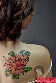beautiful shoulders beautiful new school floral tattoo pattern