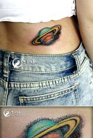 krása pasu malé a malé malé planetě tetování vzor