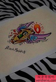 папулярны папулярны малюнак татуіроўкі на флаконе для духаў