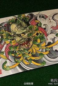 popular cool a prajna snake tattoo manuscript