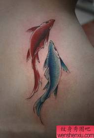 shoulder beautiful beautiful small squid tattoo pattern