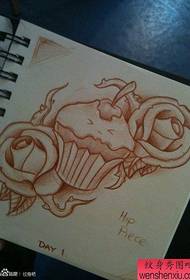 popular ice cream rose tattoo manuscript