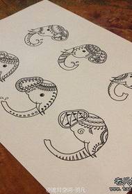 a group of popular popular baby tattoo designs