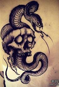 a handsome and popular tattoo and snake tattoo manuscript