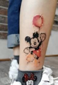 Mickey egér tetoválás 9 Mickey tetoválás a Miqi Miaowu házból