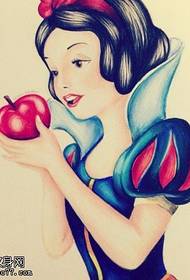 Snow White tattoo manuscript picture