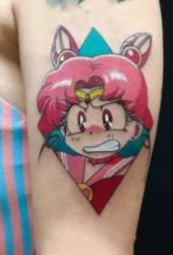 18 anime Sailor Moon Tattoo pictures
