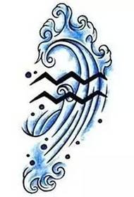 Isixhobo se-Aquarius tattoo