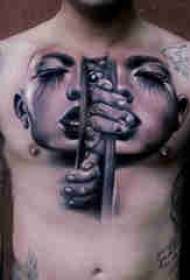 3d realistic tattoos of various creative full 3D realistic tattoo designs