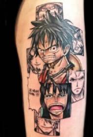 One Piece Tattoo Figure 8 Anime One Piece Inside Sauron y otros diseños de tatuajes de personajes