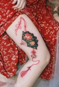 Kitajski vozel tetovaža - -9 Kitajska vozla tema tatoo deluje