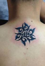 လည်ပင်း Totem Scorpio Tattoo ပုံစံ