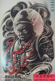 Populiarus klasikinis „King Kong Lux Buddha“ tatuiruotės rankraštis