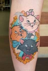 crtani slatki uzorak tetovaža boja tetovaža animacija Disney crtani slatki uzorak tetovaža