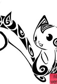 quruxsan Cartoon Pikachu Tattoo Pattern