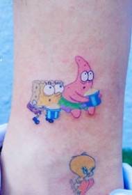 tegneserieanimasjon SpongeBob tatoveringsbilde 9