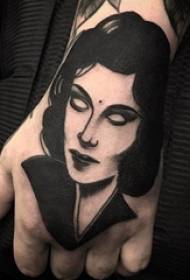 flera svarta grå skiss stick knep kreativa abstrakta tatuering tatuering mönster