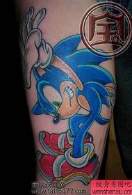 noga crtač rocker tetovaža uzorak