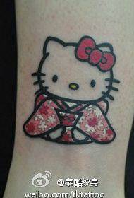 Pola tato kucing sing apik banget