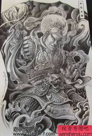 Celý rukopis tetovania cisára Huaguanga