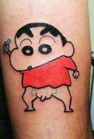 Crayon Xiaoxin Tattoo - A group of Japanese anime Crayon Shinchan tattoo works