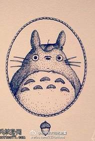 Pola Tato Manuskrip Totoro
