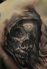 Nekoliko vrlo zastrašujućih 3d totem tetovaža
