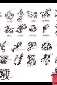 Constellation Tattoo Pattern