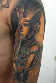 arm Cleopatra tattoo pattern