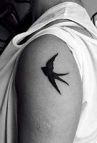 ilmainen lentävä käsi lintu tatuointi tatuointi