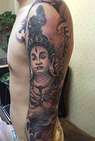 arm classic Buddha tattoo pattern has a high rate of return