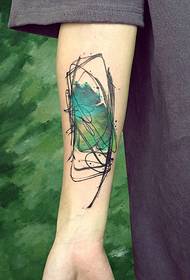 very creative and creative arm tattoo picture