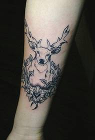 Deer on the arm Tattoo pictures are lovely and impressive