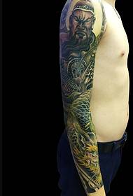 arm Guan Gong tattoo picture special Handsome