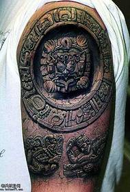 arm ancient myth tattoo pattern