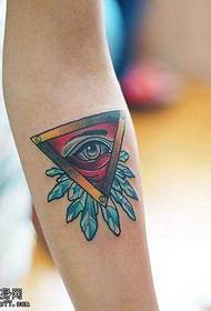 arm all-eye eye tattoo pattern